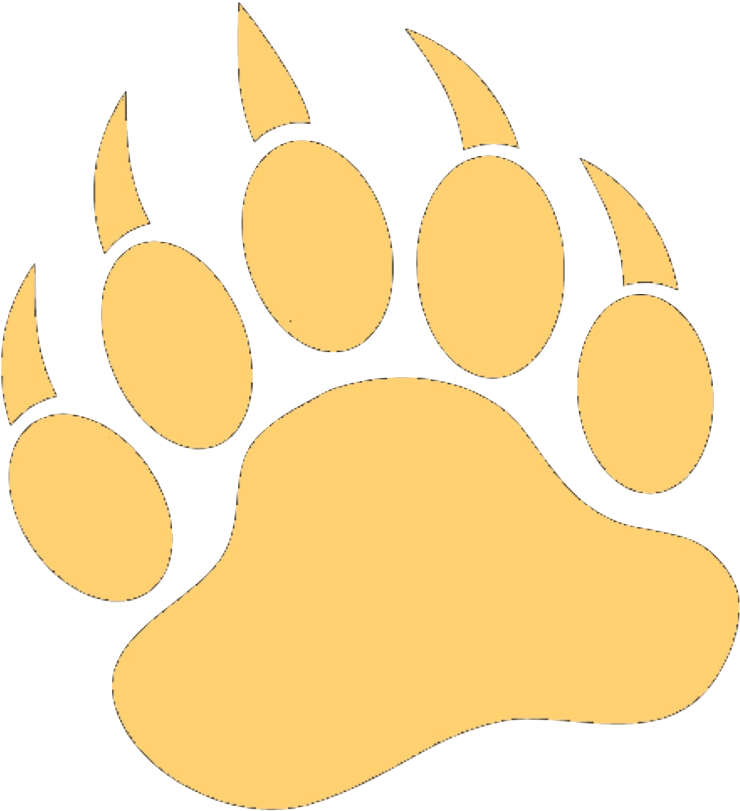 Bear Paw Clipart Free (748x819)