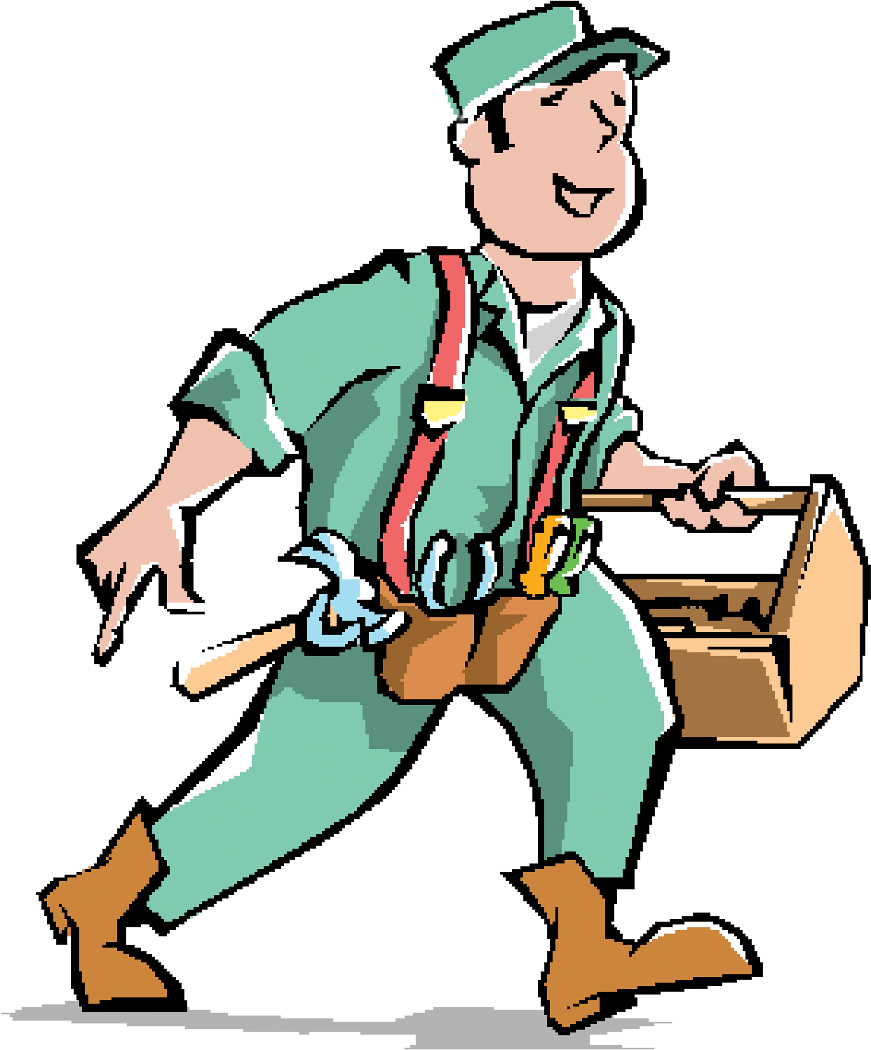 General Handyman - Handyman Clipart (1321x1521)