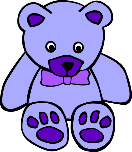 Teddy 12 Clip Art - Teddy Bear Clip Art (522x597)