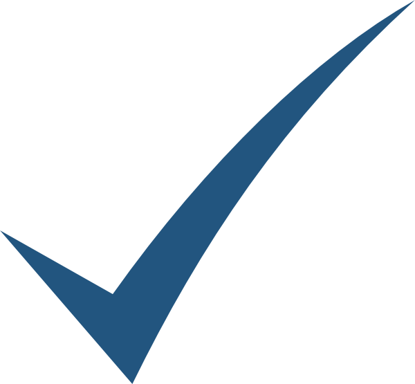 Blue Check Mark Svg Clip Arts 600 X 555 Px - Dark Blue Check Mark (600x555)