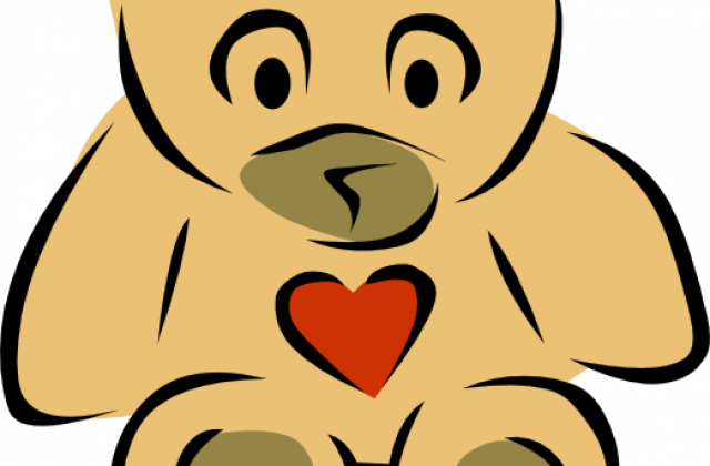 Cartoon Bear Clipart - Teddy Bear Clip Art (640x420)