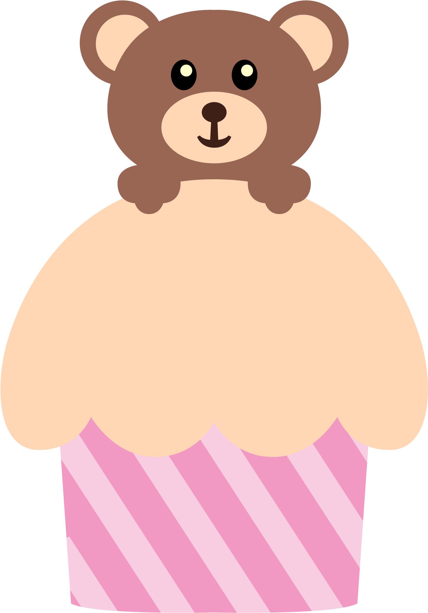 Teddy Bears, Clip Art, Album, Art Print, Baby Showers, - Ursinho Clipart (1450x2079)