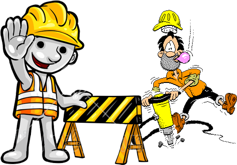 Images Of Construction Workers - Men At Work Animated Gif (482x338)