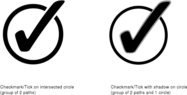 Free Checkmark On Circle - Check Mark Clip Art (800x407)