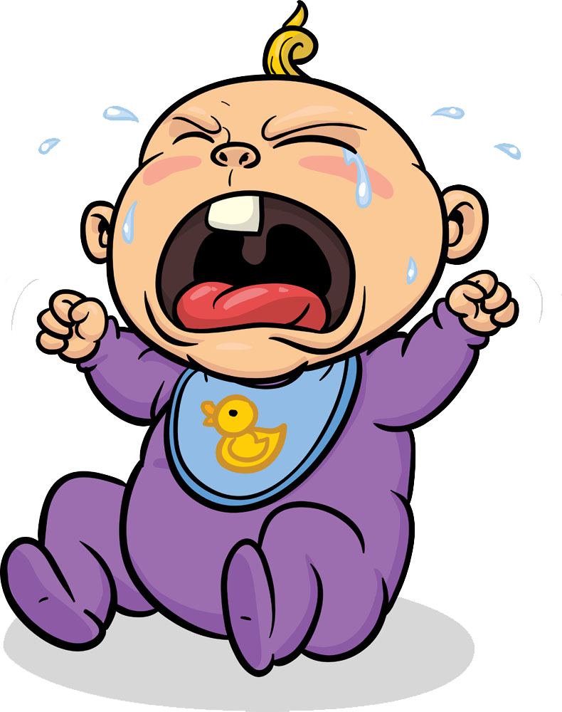 Crying Infant Clip Art - Crying Infant Clip Art.