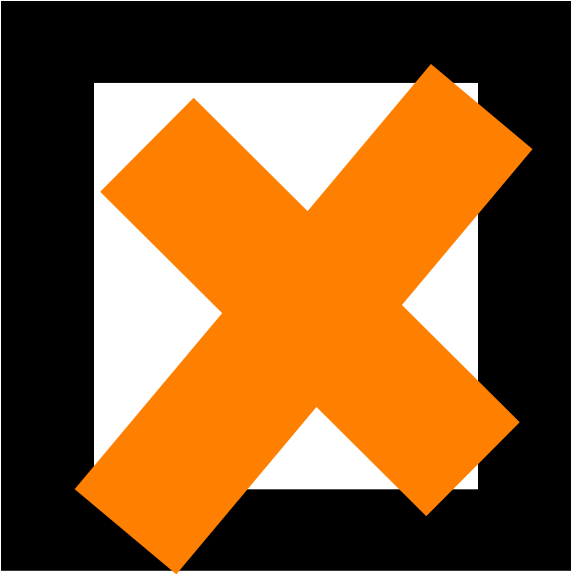 Orange Check Mark Clip Art At Clker - Clip Art (570x597)