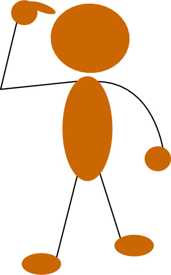 Bear Head Clipart Black% - Cognitive Errors (600x968)