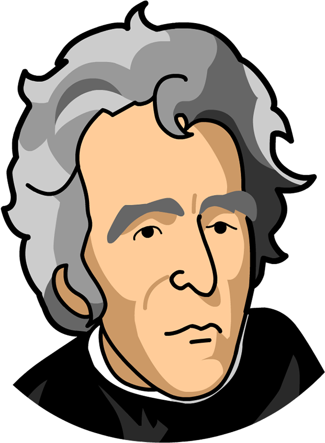 Andrew Jackson - Cartoon Picture Of Andrew Jackson (880x880)
