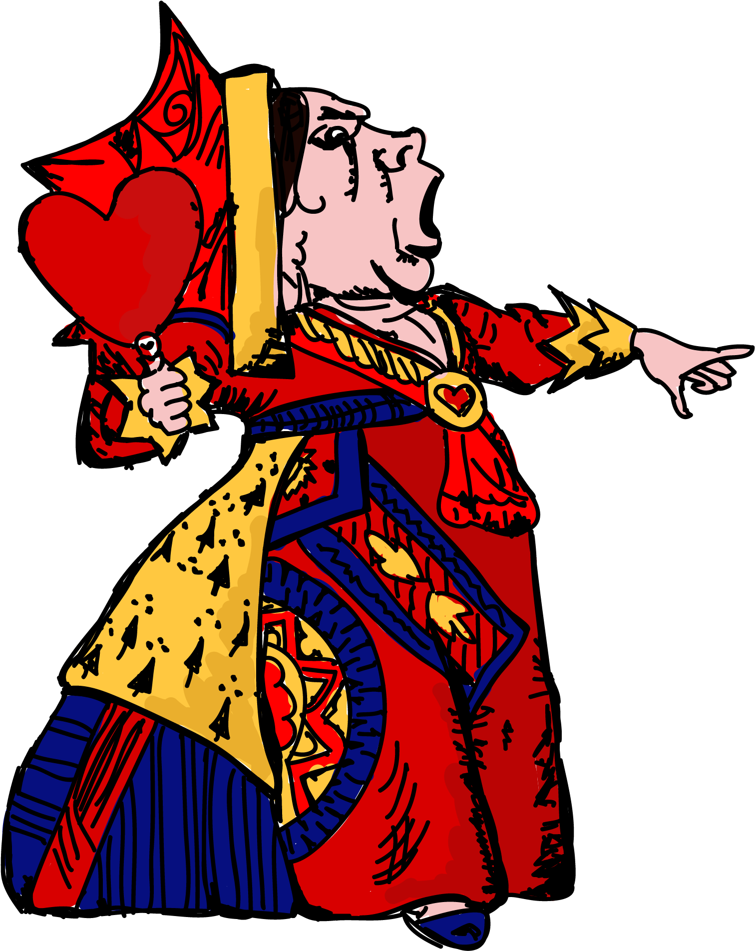 These Two Characters Are Essential In The Creation - Cartoon (1975x2333)