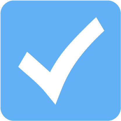 Check Mark Computer Icons Red Clip Art - Blue Check Mark Icon (512x512)