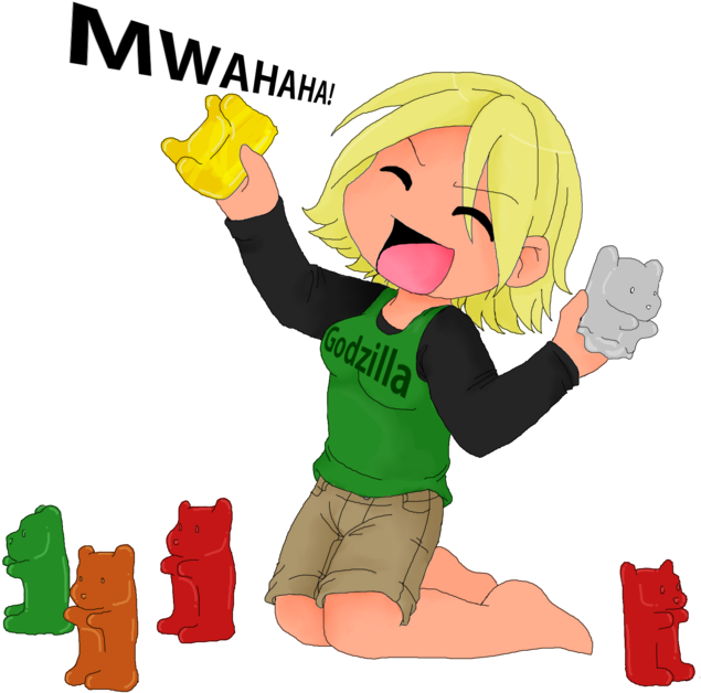 Chibi Sweets - Gummy Bear (900x675)