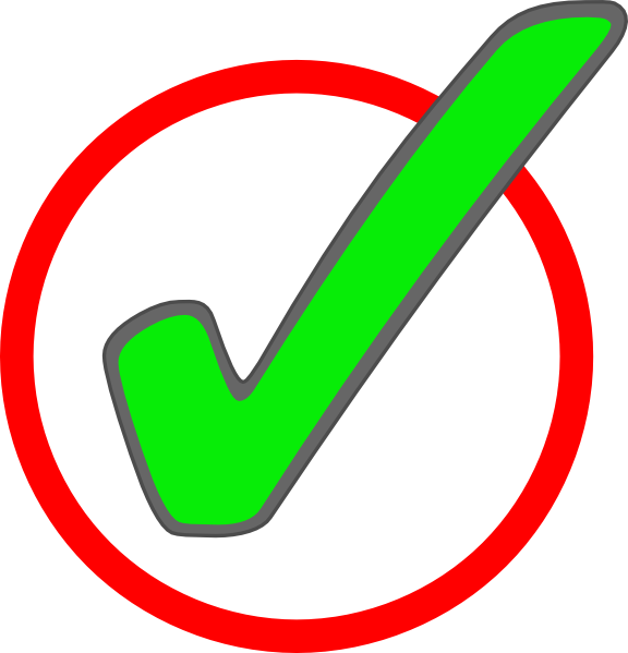 Circle With Check Mark (576x599)