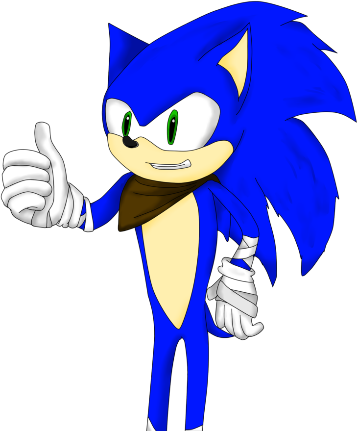 Sonic Boom Sonic By Mslunarumbreon - Sonic Boom (843x948)