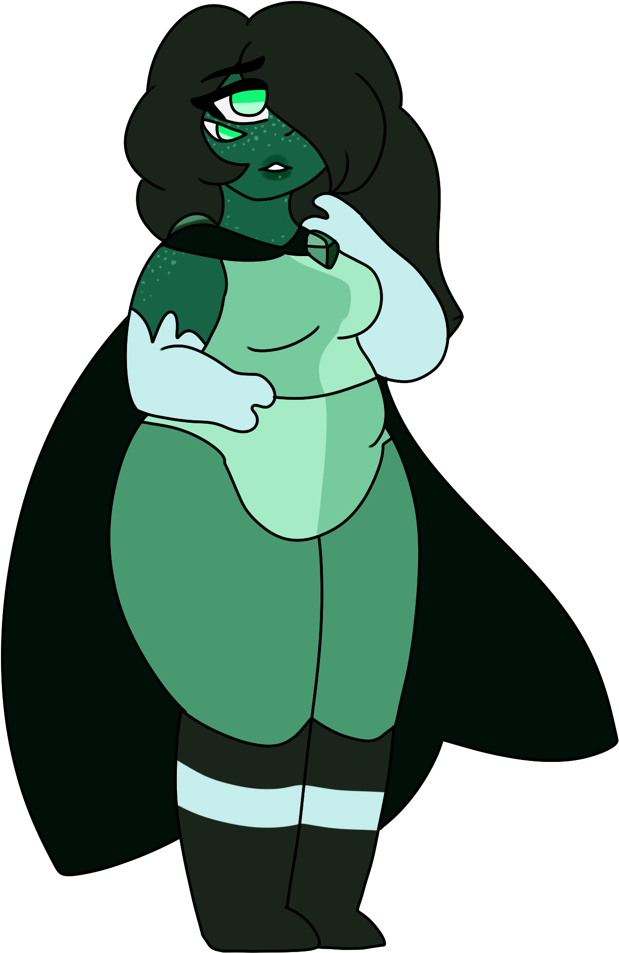 Tsavorite- Dumortierite/cyrilovite - February 26 (1450x2100)