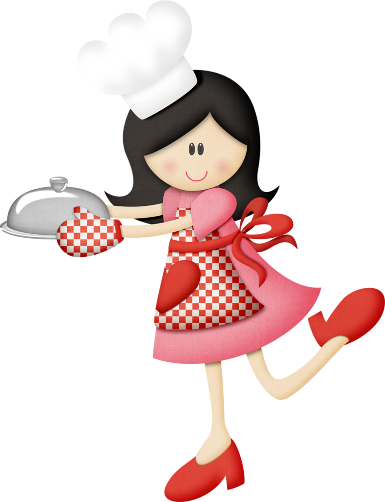 Tborges Cookingtime Mommy - Menina Chefe De Cozinha Desenho (785x1024)