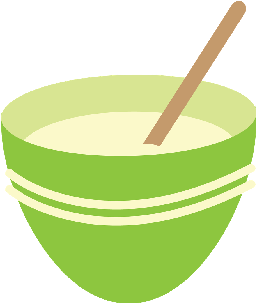 Kitchen Clipart, Cookbook Ideas, Baking Party, Sticker - Mixing Bowl Clip Art (900x1061)