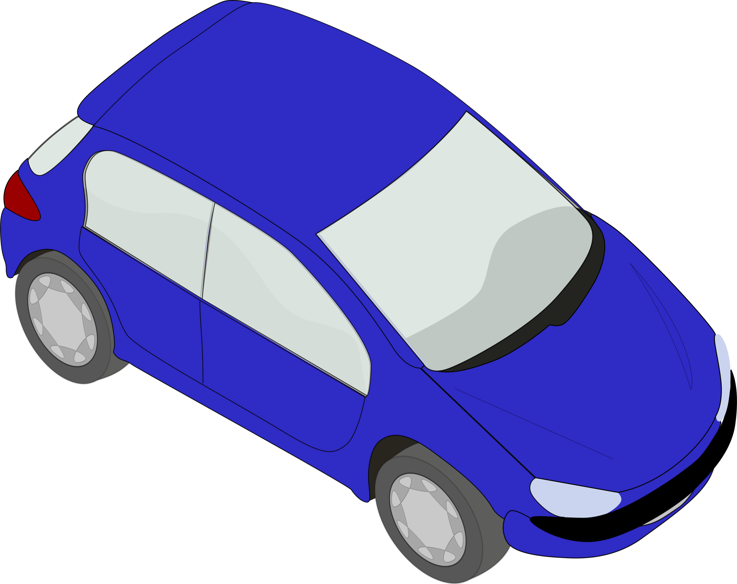 Peugeot 206 Clipart (2400x1901)