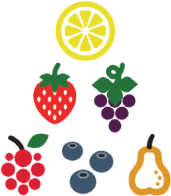 Introducing "healthy Choices For Everybody" - Fruit Icon (348x383)