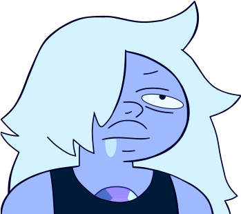 I'm Incredibly Confused - Steven Universe Amethyst Face (350x350)