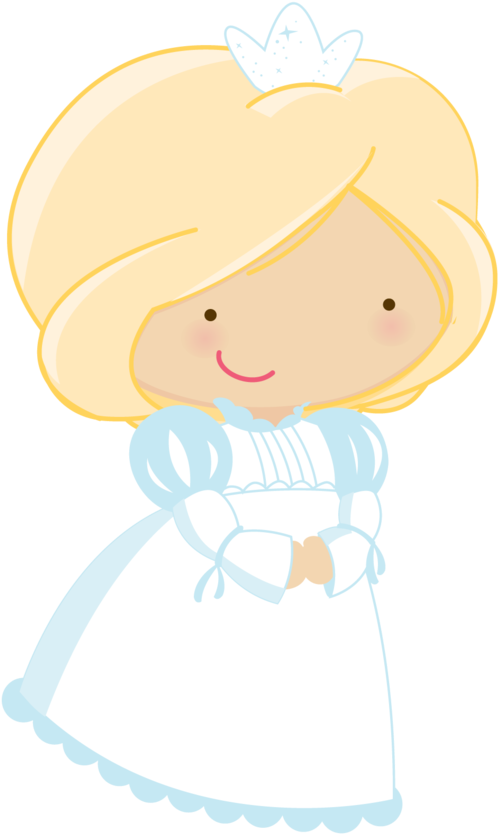 Say Hello Princessesclip Artkids - Minus Say Hello Png (546x900)