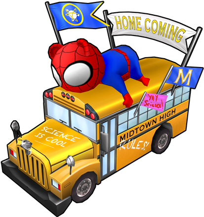 Spider-man Party Bus - Spider-man Party Bus (512x512)