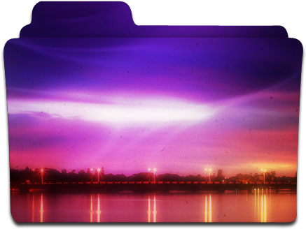 Folders Clipart Purple Folder - Pretty Icon Folders Png (512x512)