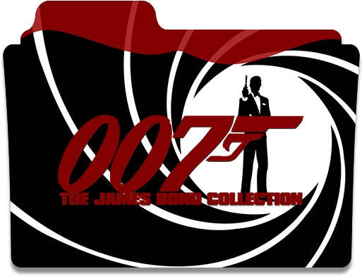 James Bond Collection Folder Icon By Iamanneme - James Bond (512x512)
