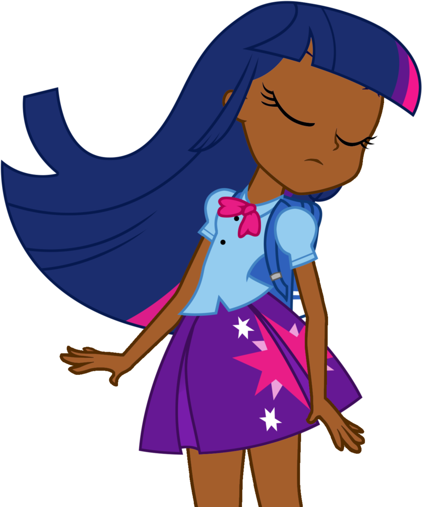 Php50, Dark Skin, Equestria Girls, Racism In The Comments, - Twaylayt (864x1024)