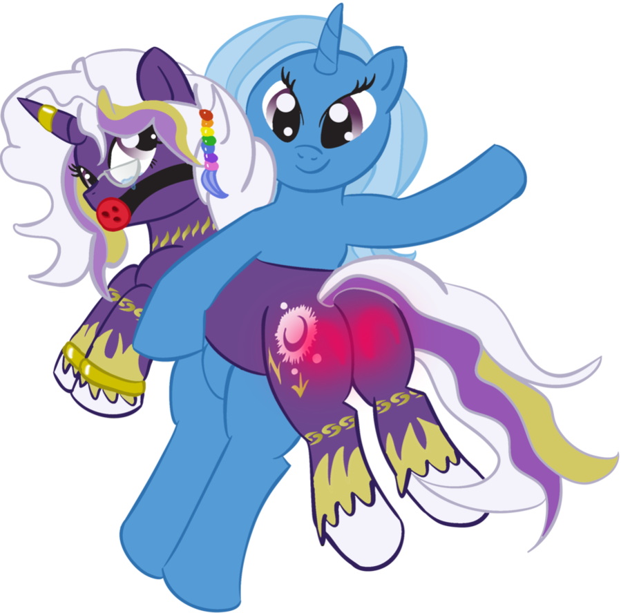 The Great And Powerful Spank By Rayodragon - Pony Little My Spank (899x888)