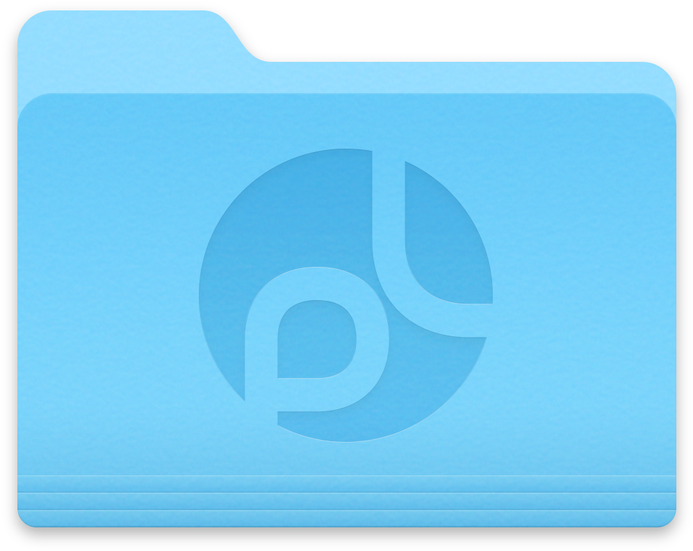 Os X Yosemite Folder Template By Philuppus - Traffic Sign (1024x1024)