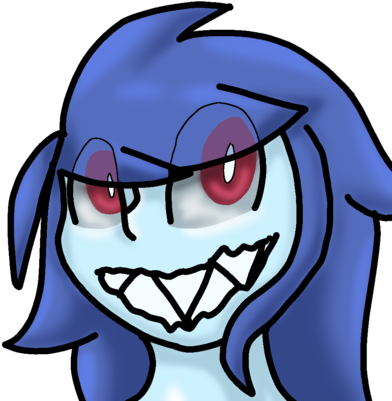 Blue By Fandom Addicted Girl - Cartoon (400x400)