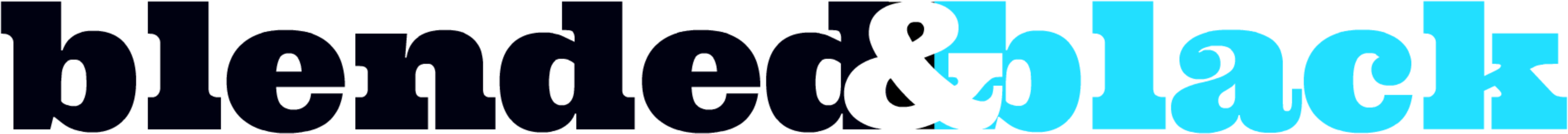 Blended And Black - Blended And Black (3774x388)