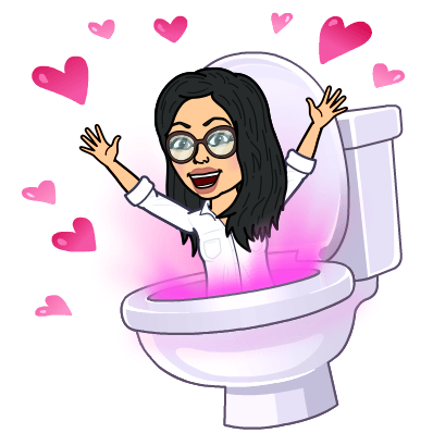 Everything Was Not Coming Up Roses Or Hearts In Fact - Toilet Bitmoji Meaning (398x398)