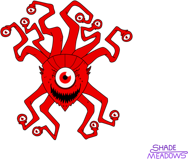 Iris The Beholder By 0 Darknesshade 0 - Idle Champions Of The Forgotten Realms Logo (1131x707)