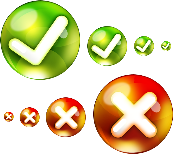 Rafi File Resolution - Right And Wrong Icon Png (600x513)