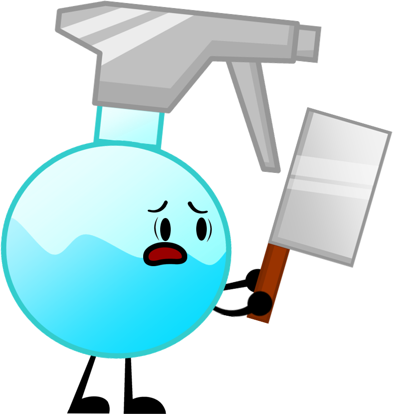 Water Spray Pose - Bfdi Poses (809x846)