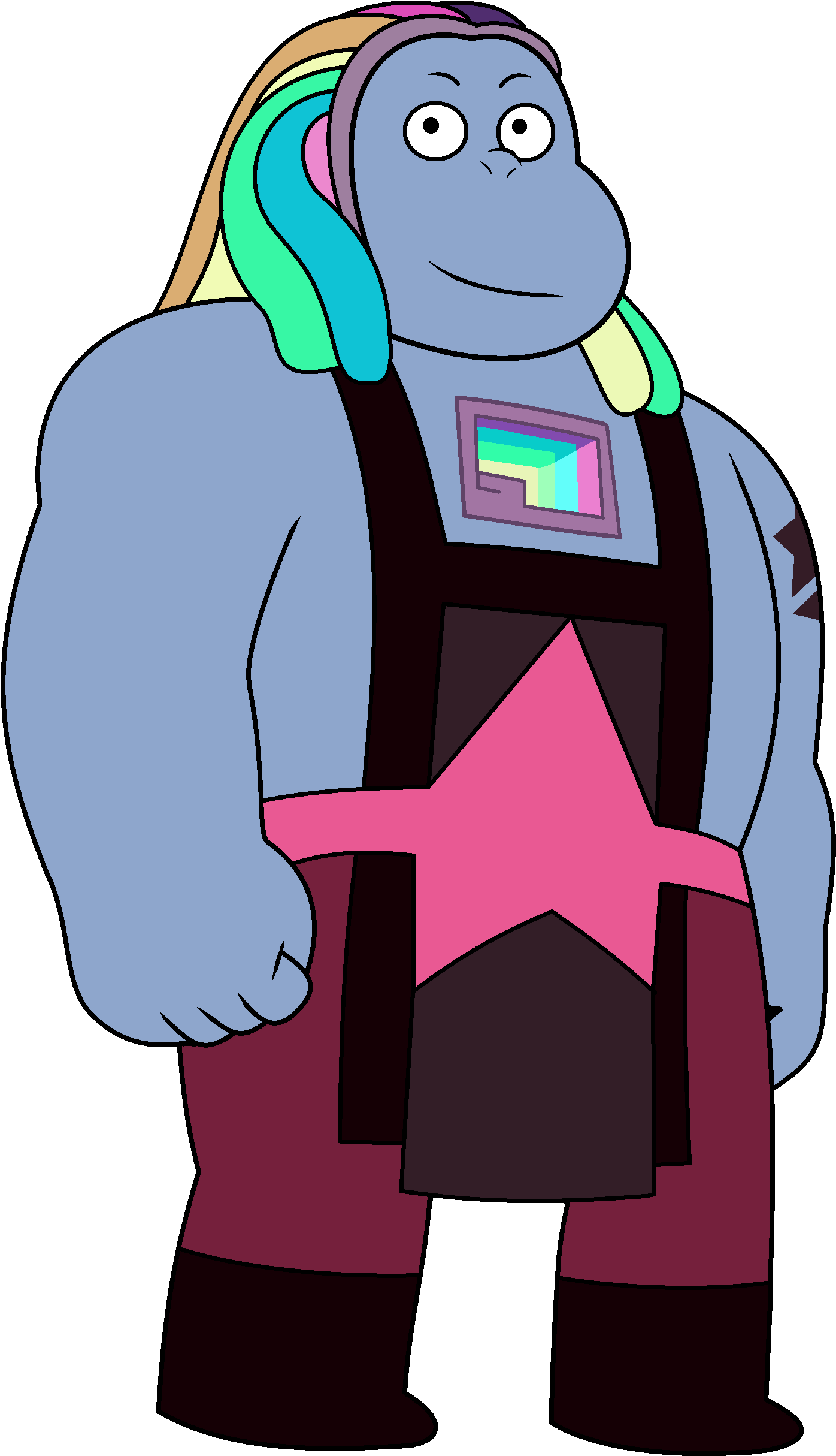 Bismuth Yes - Steven Universe Holly Blue Agate Arma (1587x2500)