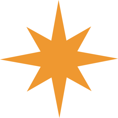 Star Over Bethlehem Clip Art - North Star Clip Art (399x400)