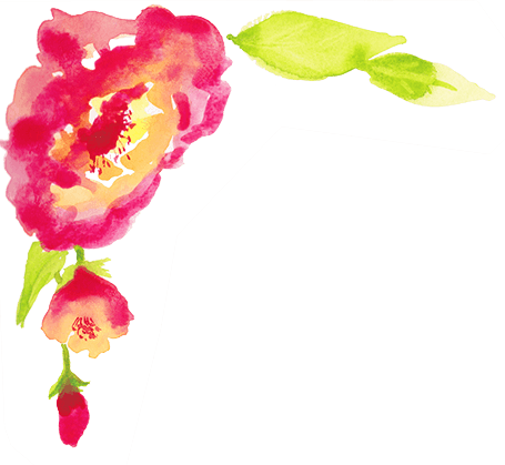 Header Flowers Red Left - Garden Roses (455x419)