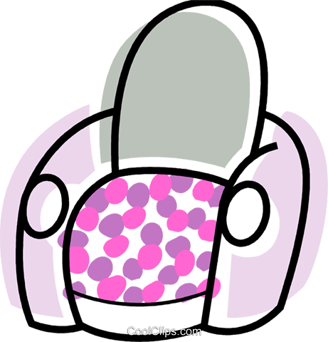 Comfortable Living Room Chair Royalty Free Vector Clip - Comfortable Living Room Chair Royalty Free Vector Clip (461x480)