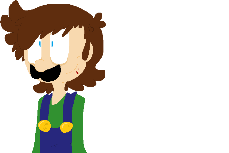 Yandere Luigi Ask Blog Header By Mettamaxie - Cartoon (774x501)