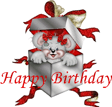 She Became My Dearest Friend, Sister, A Niece And Even - Happy Birthday Dear Gif (400x380)