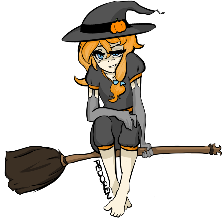 Pedoren, Barefoot, Clothes, Costume, Feet, Human, Humanized, - Pumpkin (786x708)