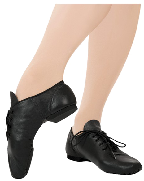 Jazz Shoes Png Pic - Capezio Adult E-series Lace Up Jazz Shoes - Ej1 (800x800)