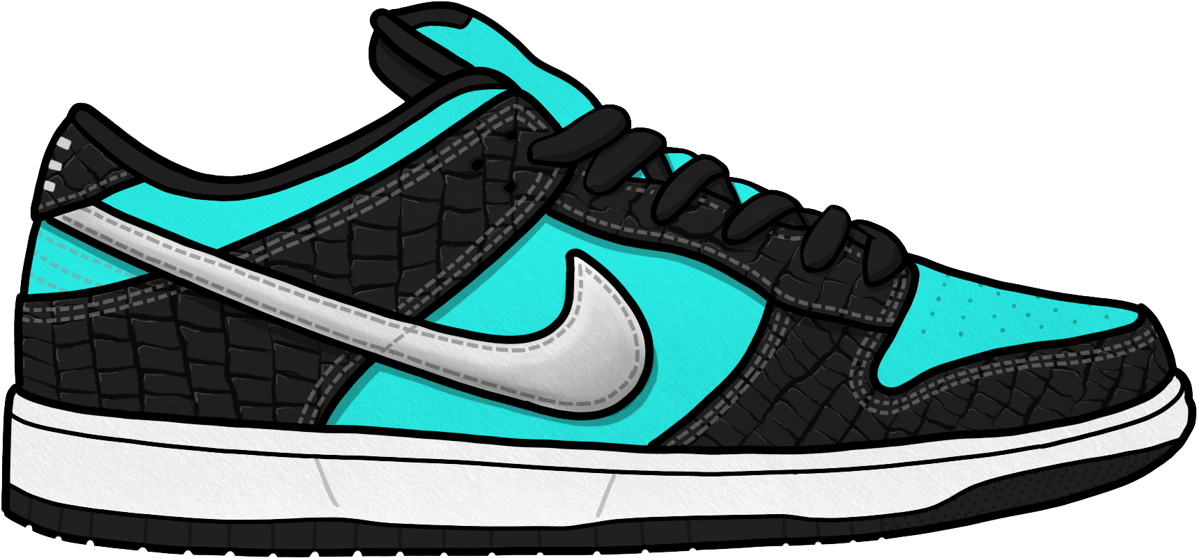 Nike Shoe Clip Art (2200x1467)