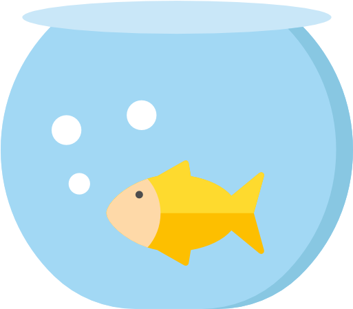 Fish Bowl Free Icon - Fish (512x512)