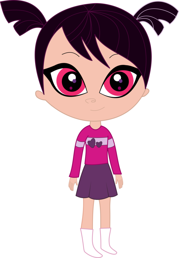 Lps Whittany Kid Vector By Varg45 - Littlest Pet Shop Whittany And Brittany (746x1072)
