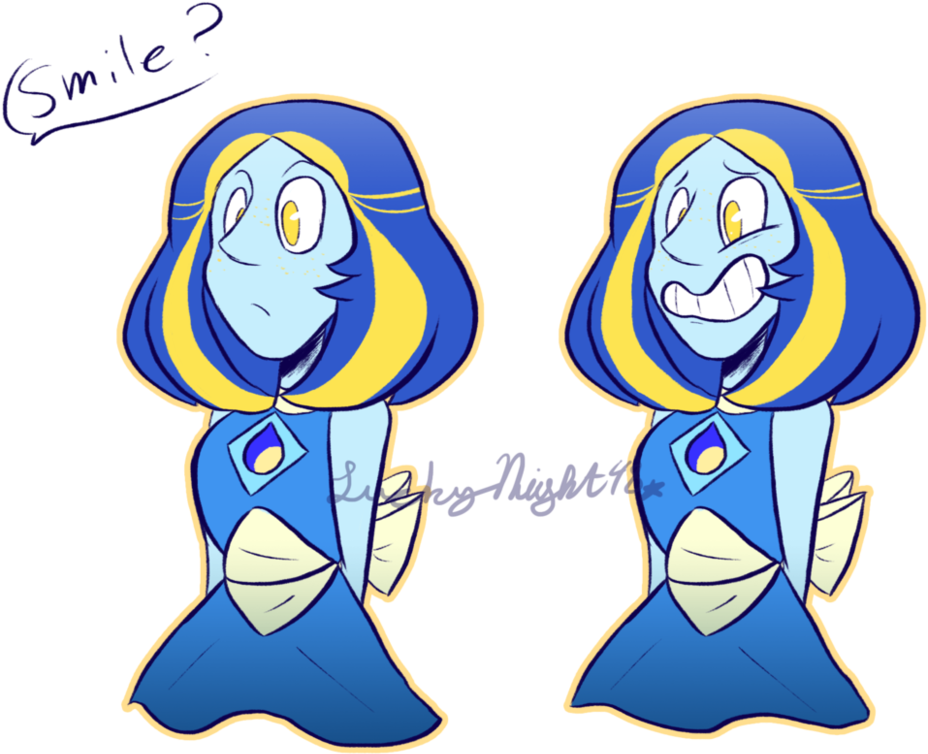 How About A Smile By Luckynight48 - Comics (993x804)