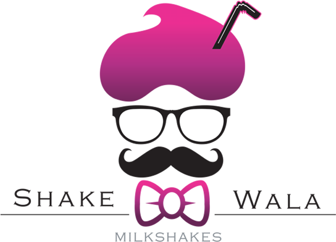 Milkshake Bar Logo 4 By Brooke - Milkshake Bar Logo 4 By Brooke (1200x500)