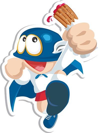 Churro Boy Superhero We Need - Cartoon (410x531)